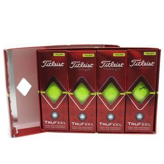 タイトリスト(Titleist)のタイトリスト TRUFEEL ゴルフボール 1ダース 12個入り イエロー(その他)