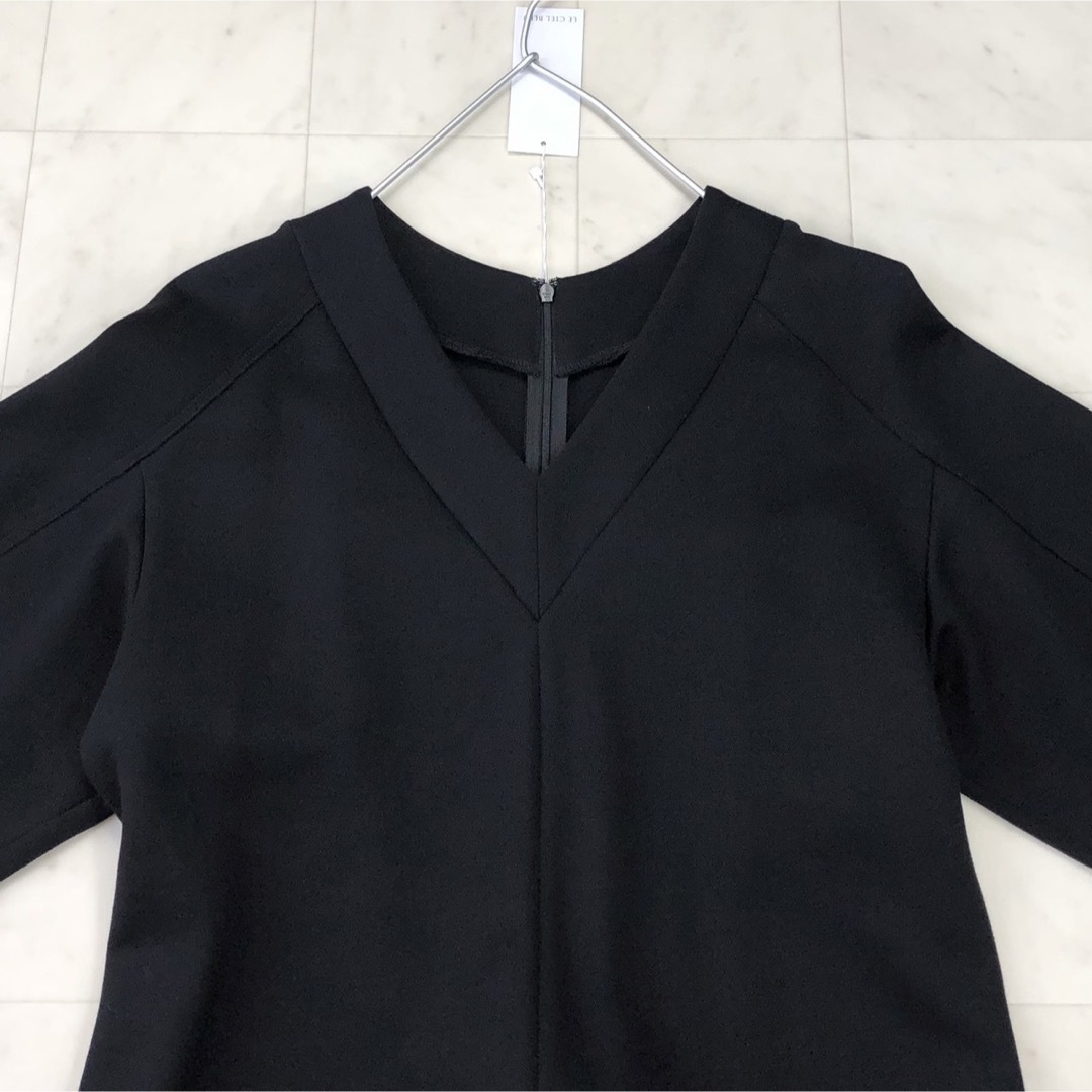 LE CIEL BLEU★新品★V Neck Sweat Dress ワンピース