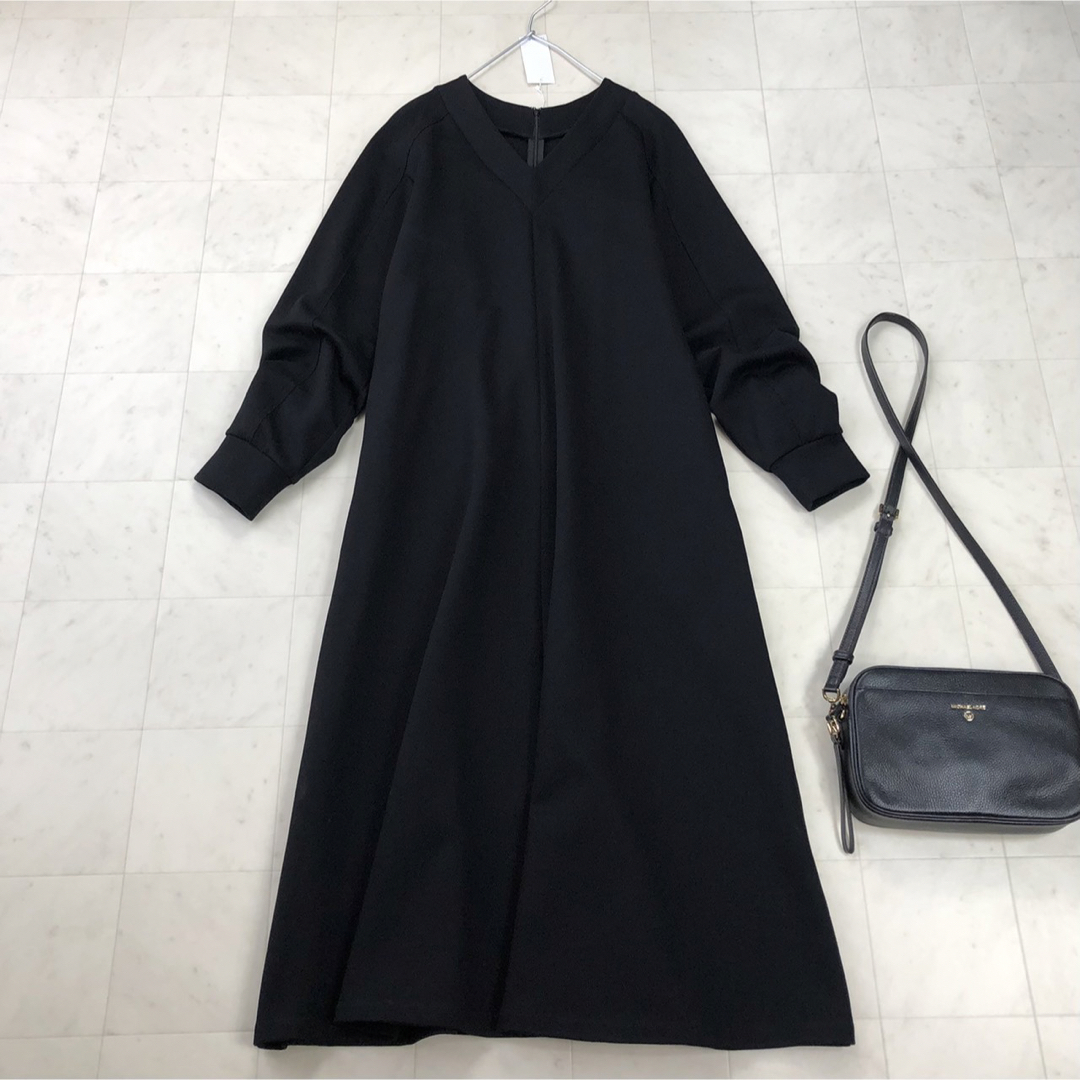 LE CIEL BLEU★新品★V Neck Sweat Dress ワンピース | フリマアプリ ラクマ