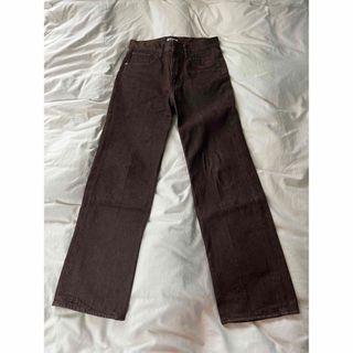 オーラリー(AURALEE)のAURALEE オーラリー　HARD TWIST DENIM 5P PANTS(デニム/ジーンズ)