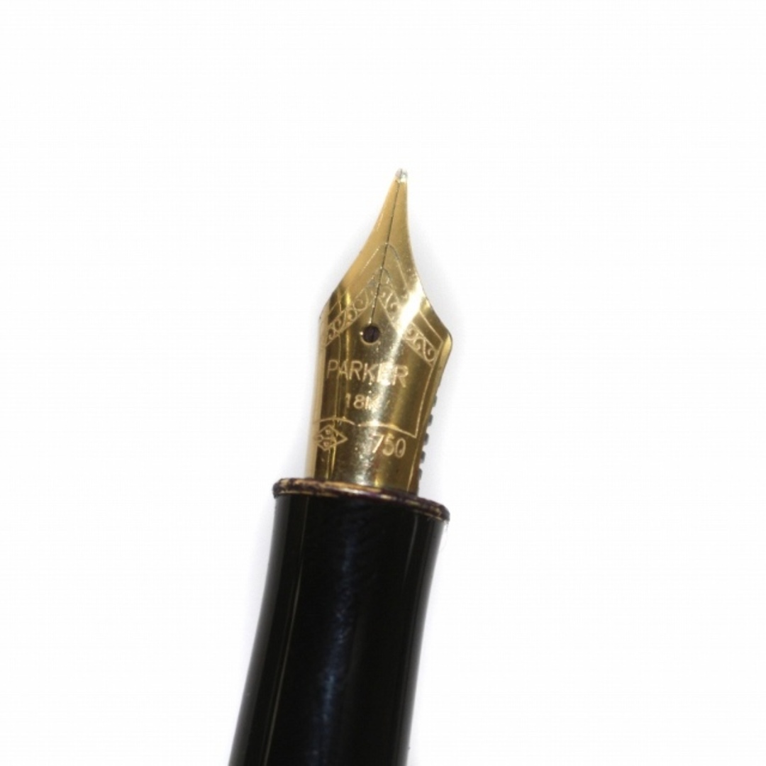 Parker - パーカー 万年筆 筆記用具 SONNET ペン先18k マーブル 赤 黒