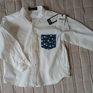シャツ　ワイシャツ　長袖　白シャツ(ドレス/フォーマル)