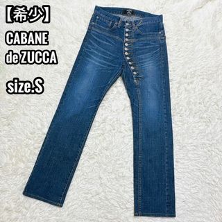 美品！ZUCCA クロップドジョガーデニム！日本製！シンチバック