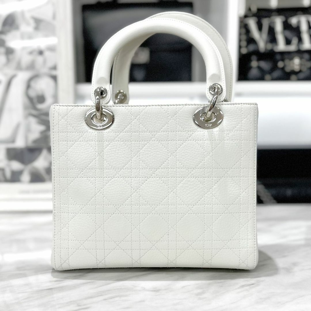 美品 クリスチャン ディオール ハンドバッグ レディ ディオール