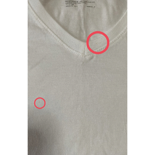 ムジルシリョウヒン(MUJI (無印良品))のBETTY3982様専用　無印白Tシャツ(Tシャツ(半袖/袖なし))