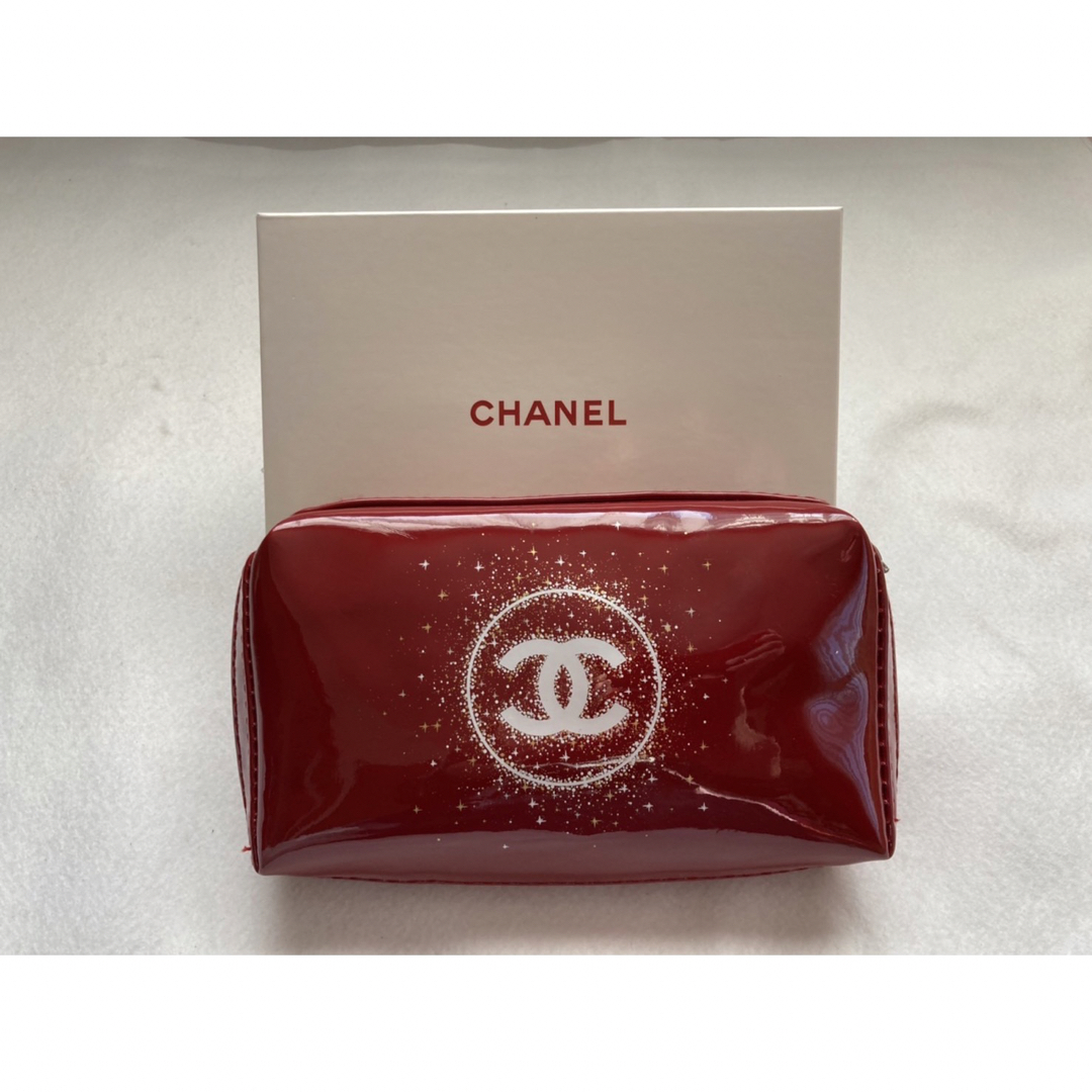 CHANELノベルティポーチ 新品未使用 - ポーチ/バニティ