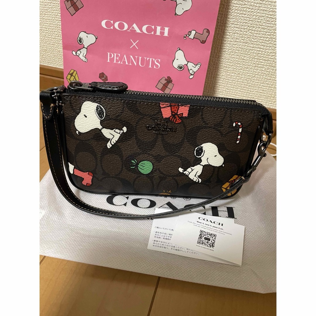 COACH コーチ SNOOPY ミニバッグ - ハンドバッグ