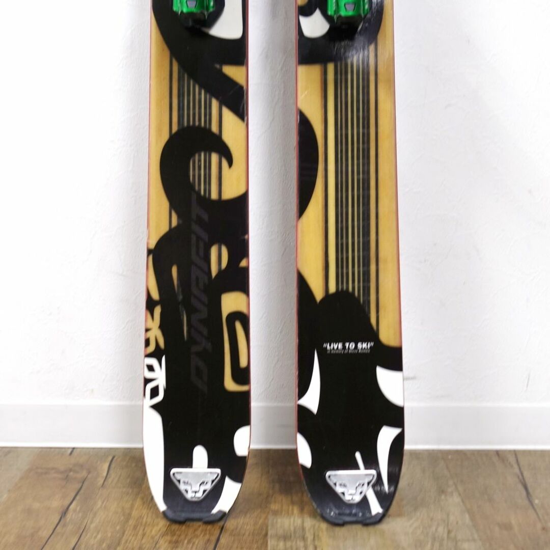 実寸サイズディナフィット DYNAFIT 山スキー Grand Teton Wood 13/14 Touring Skis 191cm 109ｍｍ ビンディング Dynafit Beast 16 ツアー バックカントリー BC スキー アウトドア