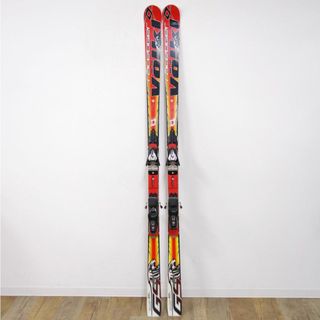 フォルクル(Volkl)の美品 フォルクル VOLKL RACETIGER GS レースタイガー 185cm ビンディング MARKER M900 レーシング スキー ゲレンデ アウトドア(板)