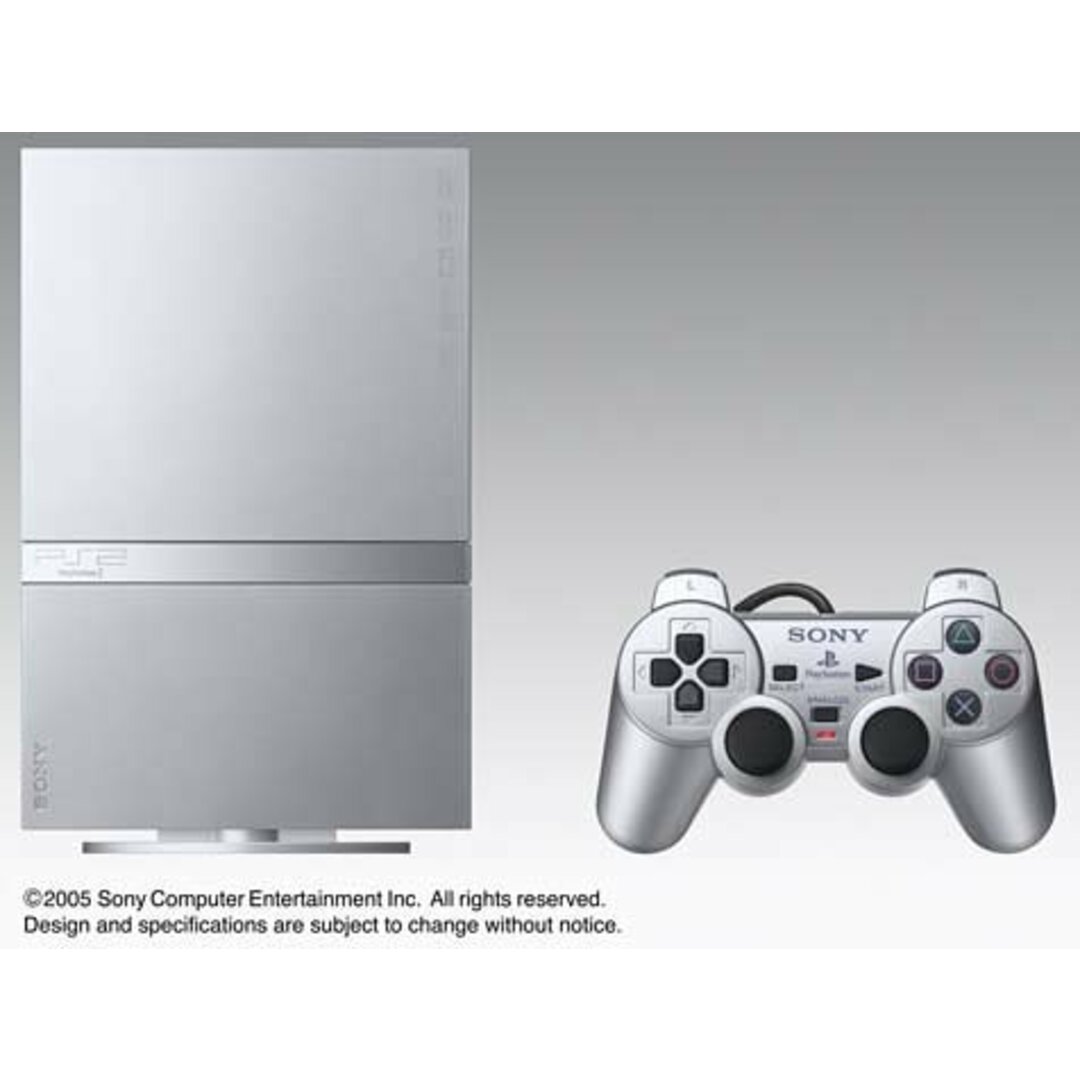 PlayStation 2 サテン・シルバー (SCPH-75000SSS) 【メーカー生産終了