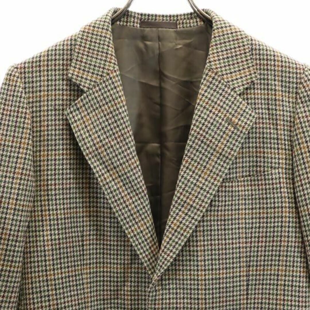 BURBERRY - バーバリー 三陽商会 日本製 ウール100% 千鳥柄