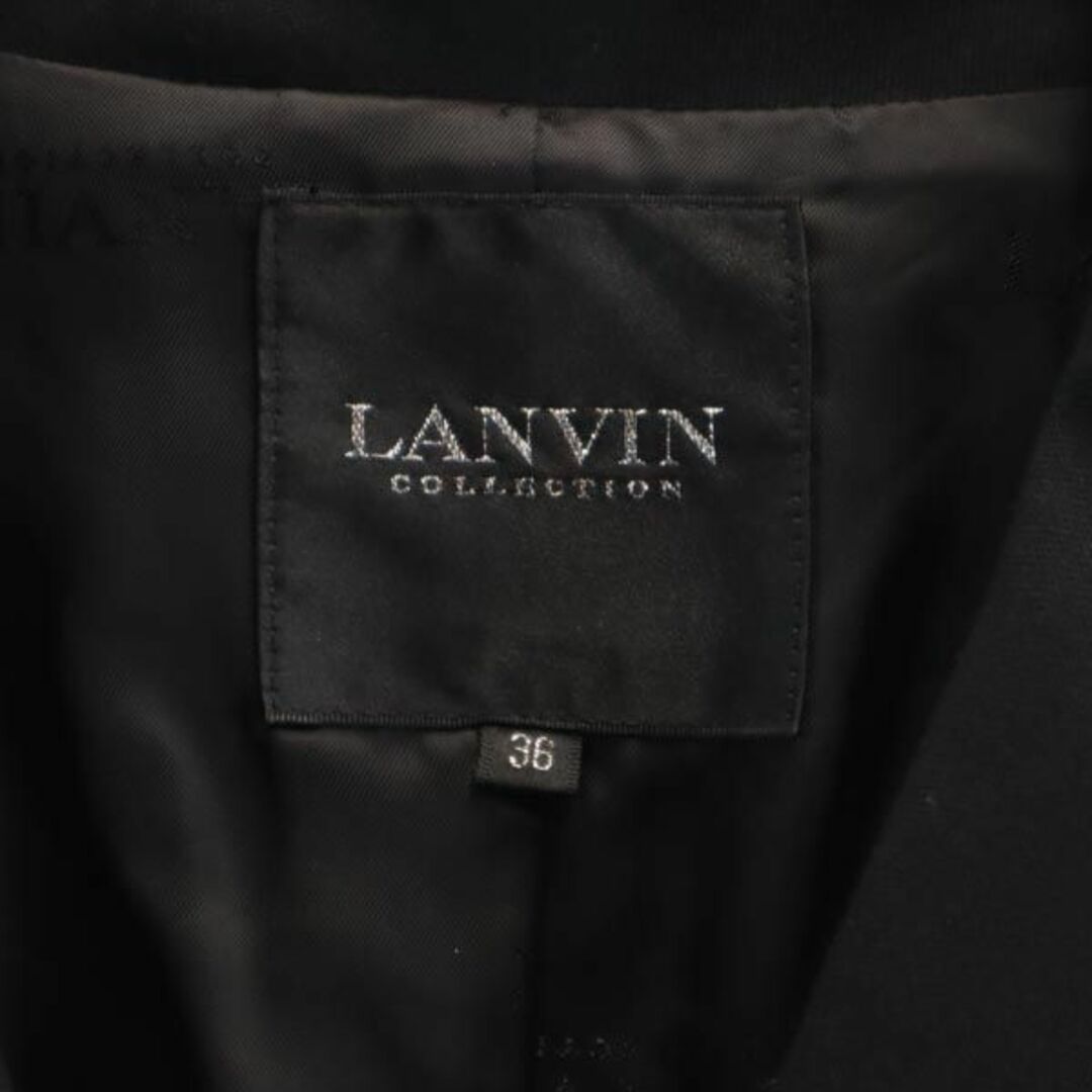 LANVIN   ランバン 日本製 ウール％ テーラードジャケット  黒