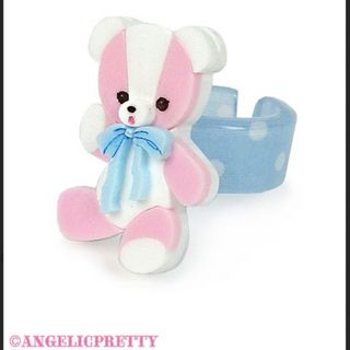 アンジェリックプリティー(Angelic Pretty)のアンジェリックプリティ　BEARTOY リング　ピンク(リング(指輪))