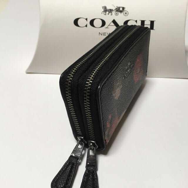 COACH - 【大人気‼︎】COACH☆コインケース ダブルジップ フローラルの ...