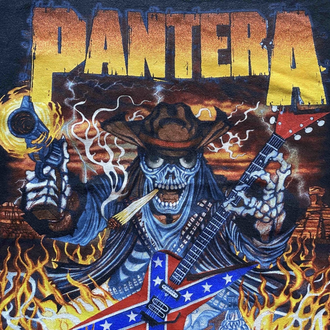 90'S 当時物 PANTERA ヴィンテージTシャツ　パンテラ　サイズXL