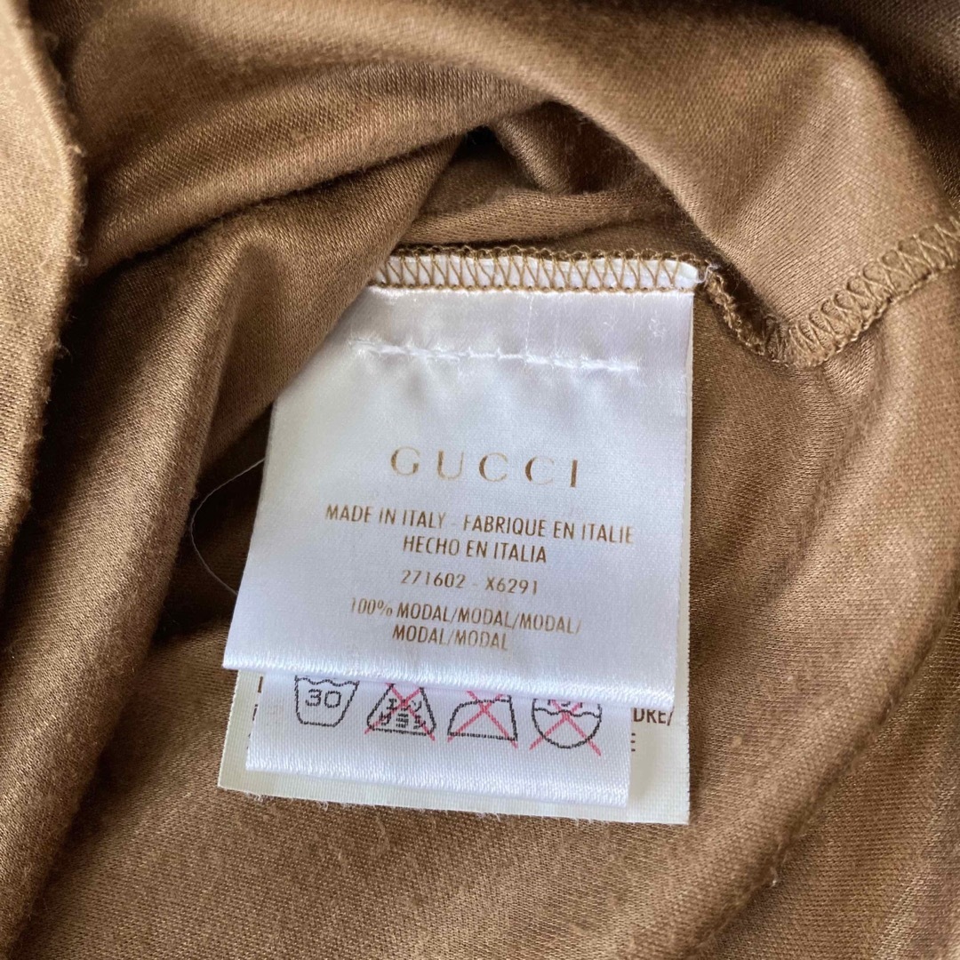 Gucci(グッチ)のGUCCI  グッチ　半袖Tシャツ　りぼん　Sサイズ レディースのトップス(Tシャツ(半袖/袖なし))の商品写真