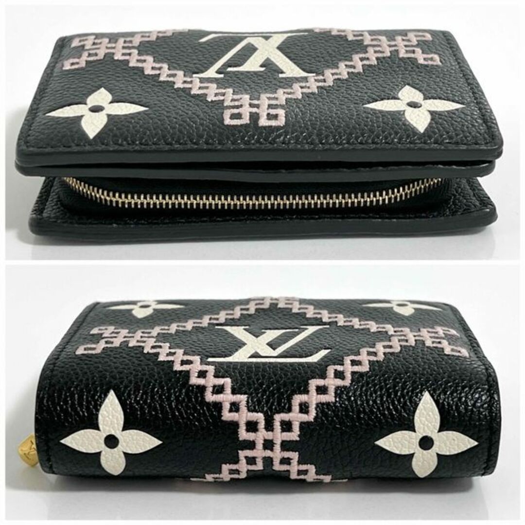 LOUIS VUITTON 18LV ブロデリー ポルトフォイユクレア