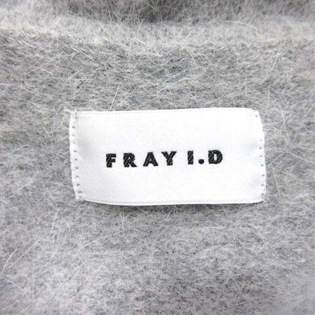 FRAY I.D(フレイアイディー)のフレイアイディー ニット セーター 五分袖 Vネック タンクトップ F グレー レディースのトップス(ニット/セーター)の商品写真