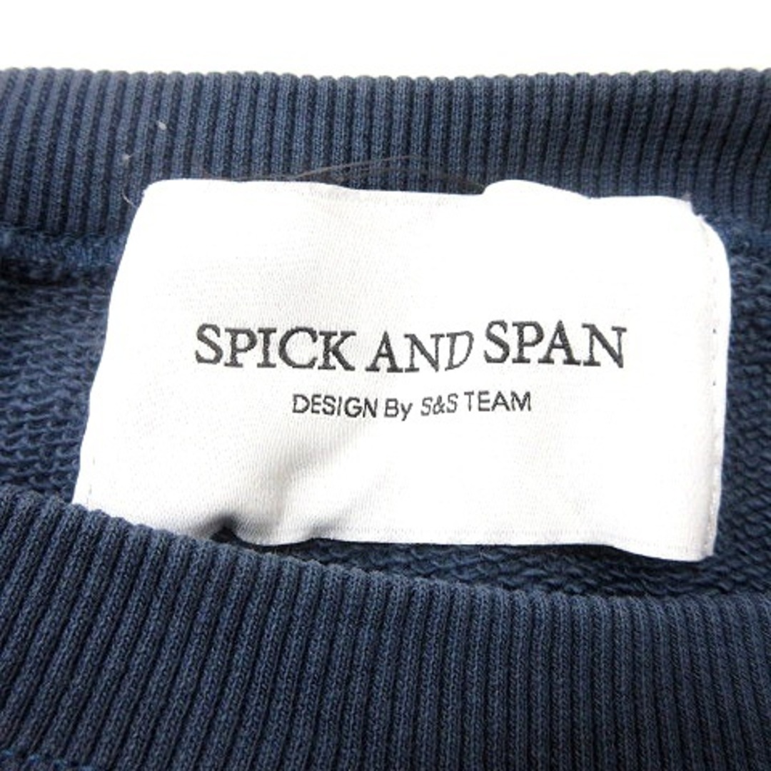 Spick & Span(スピックアンドスパン)のスピック&スパン Spick&Span トレーナー スウェット 長袖 F 青 メンズのトップス(その他)の商品写真