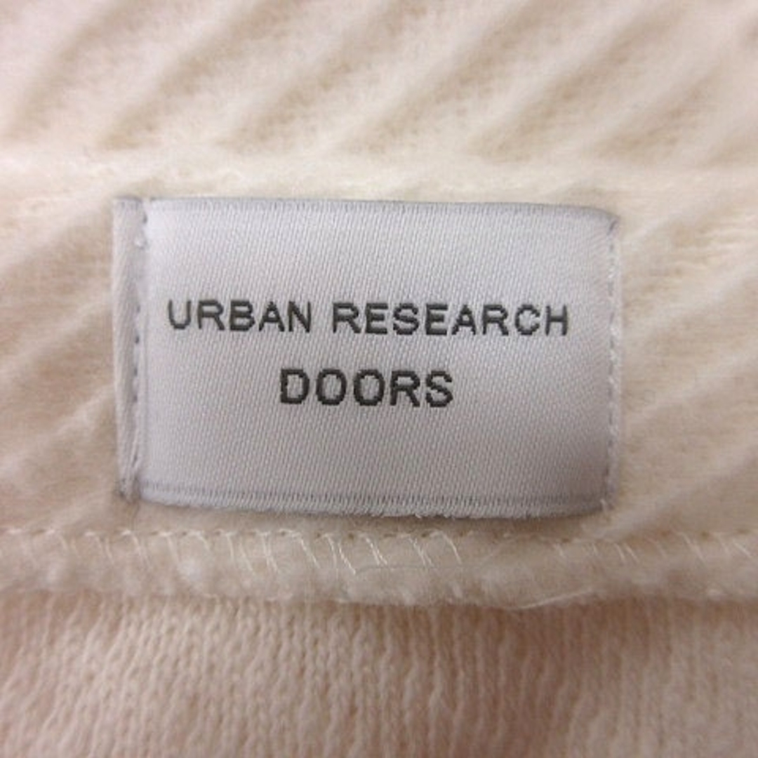 URBAN RESEARCH DOORS(アーバンリサーチドアーズ)のアーバンリサーチ ドアーズ ニット カットソー Vネック 長袖 ONE 白 レディースのトップス(ニット/セーター)の商品写真
