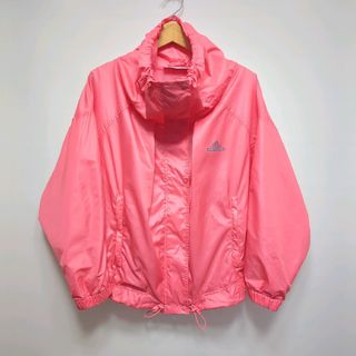 アディダス ステラマッカートニー  マウンテンパーカー XS 赤 adidas Stella McCartney ブロックテックパーカー レディース   【230228】