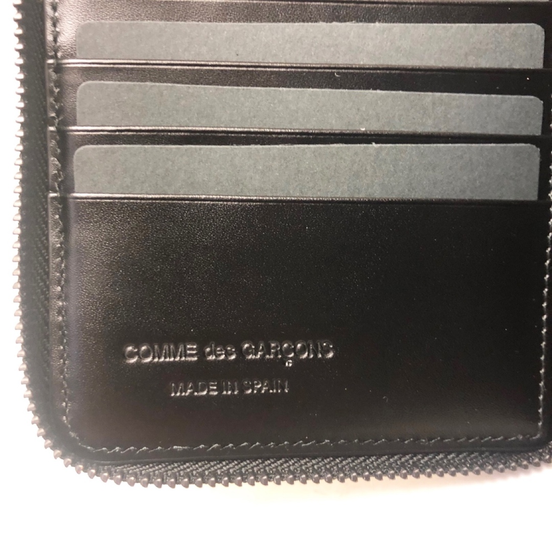 新品 コムデギャルソン ラウンドファスナー財布 SA2100VB ブラック