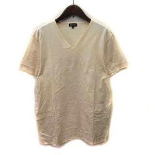 ポールスミス(Paul Smith)のポールスミス Tシャツ カットソー Vネック 半袖 L 黄色 イエロー /YI(Tシャツ/カットソー(半袖/袖なし))