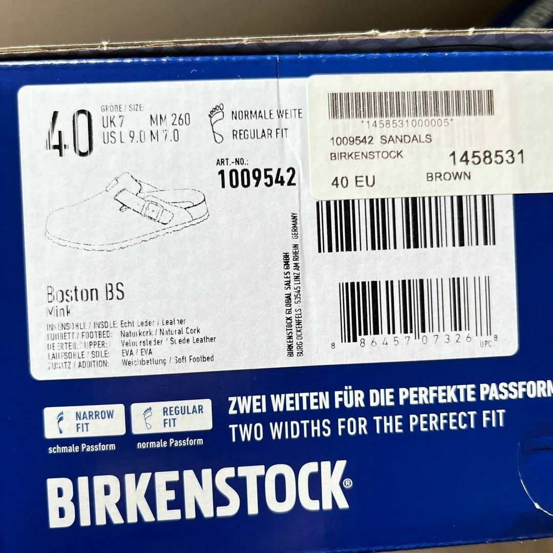 BIRKENSTOCK - 新品正規品☆ビルケンシュトック ボストン 26.0
