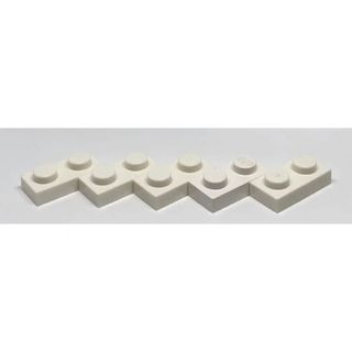 LEGO パーツ　プレートブロック　1×2 白　5個(知育玩具)