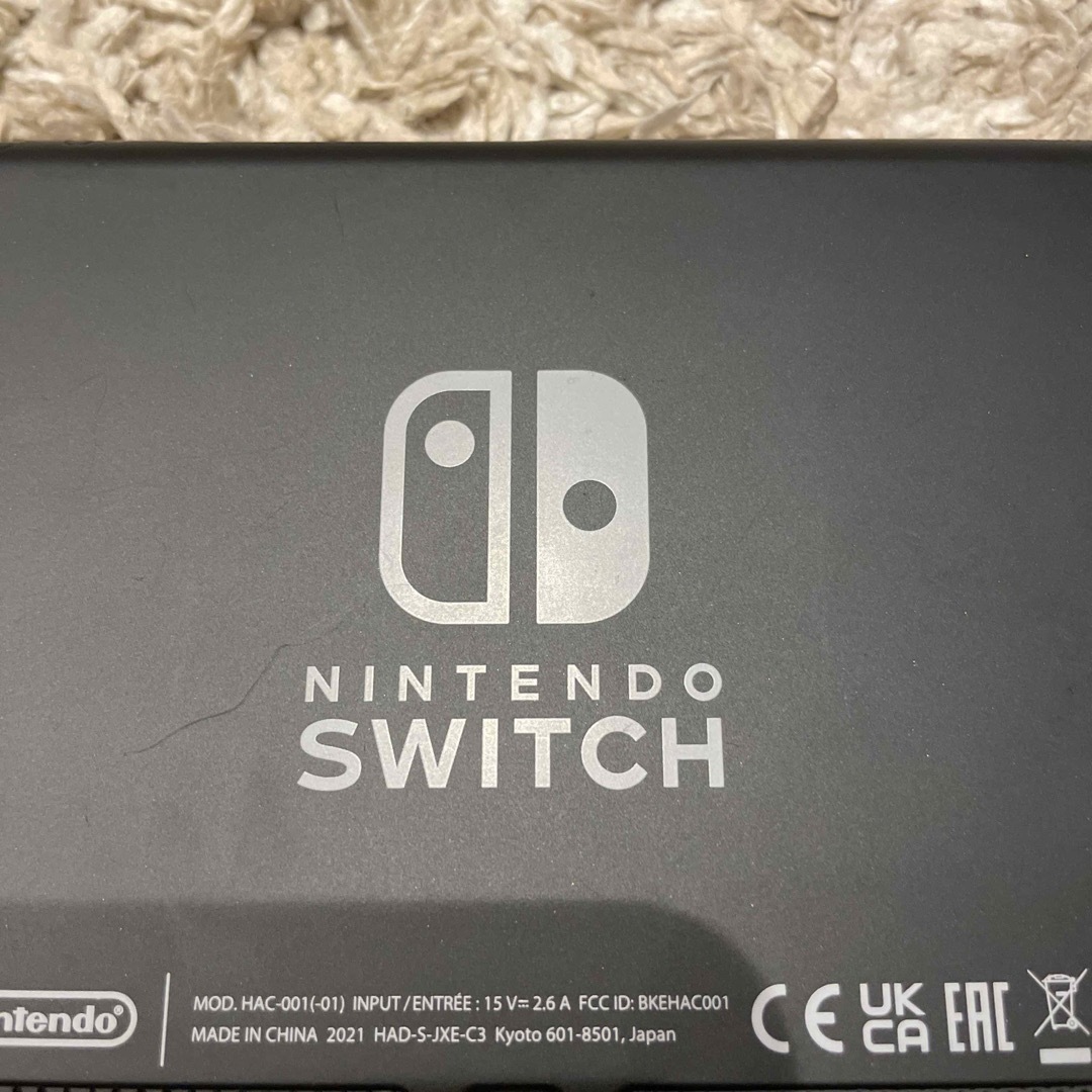 Nintendo Switch - Switch 本体のみ 2021年製 バッテリー強化版の通販