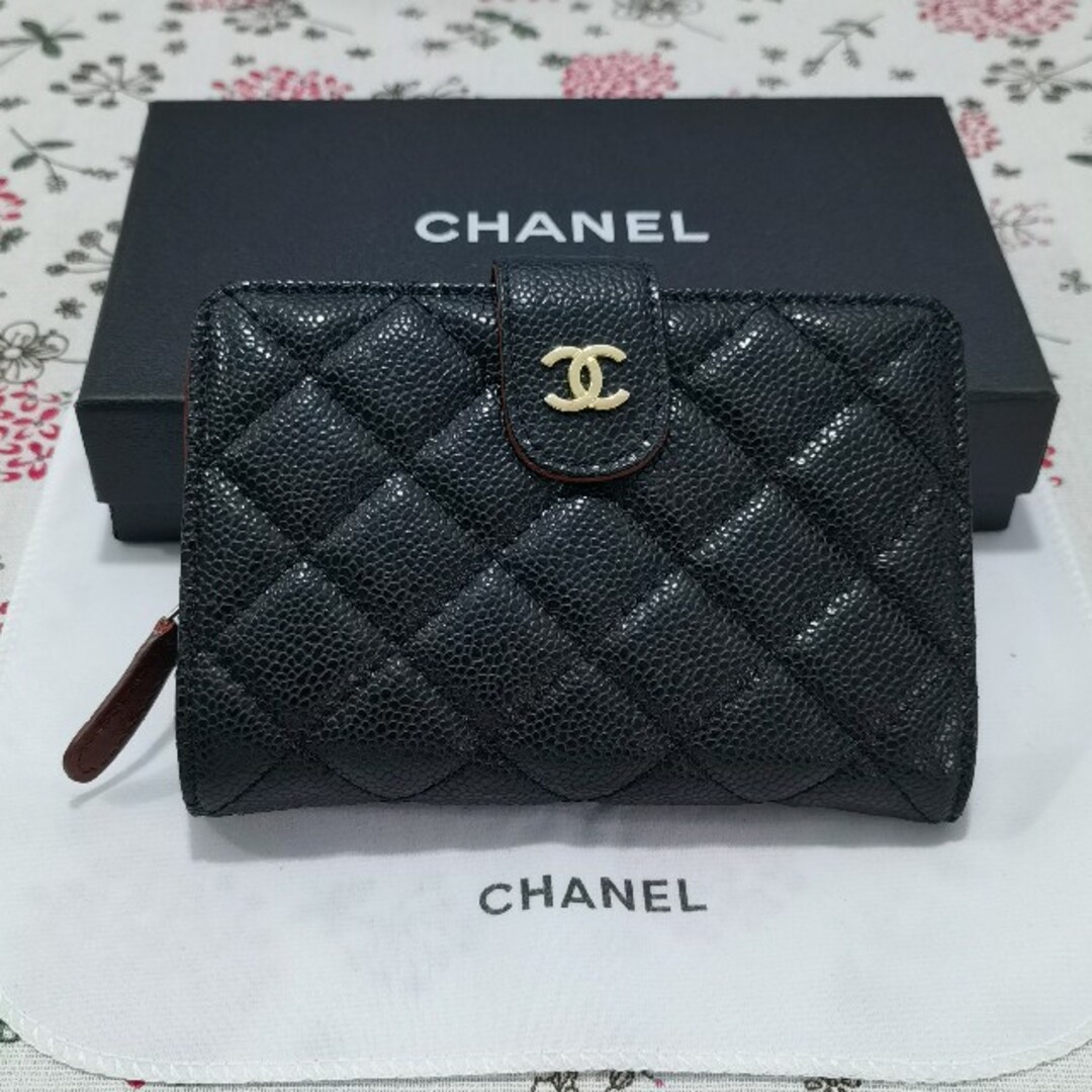 CHANEL - 人気品☆CHANEL シャネル さいふ レディース 折り財布 小銭