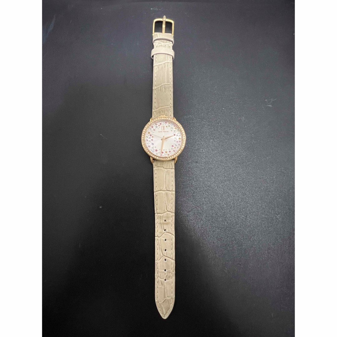CAPRI WATCH(カプリウォッチ)の定価6.4万 カプリウォッチ パヴェ スワロフスキー 5393 レディースのファッション小物(腕時計)の商品写真