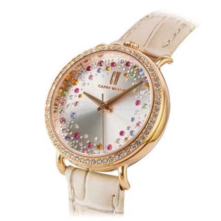 CAPRI WATCH - 定価6.4万 カプリウォッチ パヴェ スワロフスキー 5393