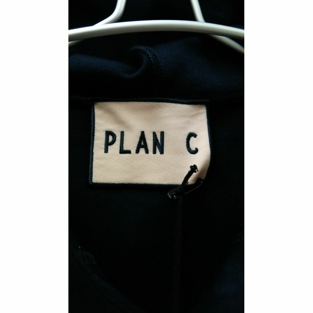 PLAN C プラン シー フーデット ジップベスト パーカー