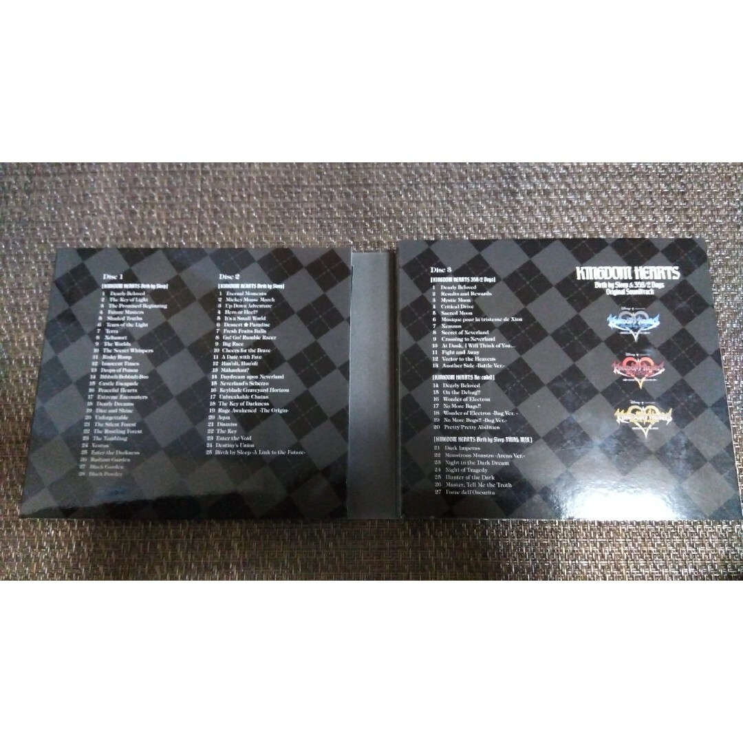 SQUARE ENIX(スクウェアエニックス)のKINGDOM HEARTS Birth by Sleep ＆ 358/2 Da エンタメ/ホビーのCD(ゲーム音楽)の商品写真