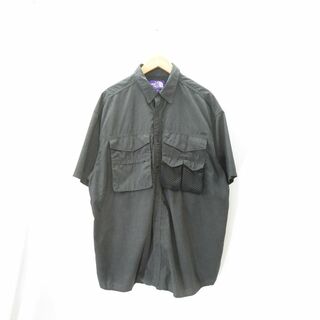 THE NORTH FACE - THE NORTH FACE PURPLE LABEL 23ss PolyesterLinen Field H/S Shirt