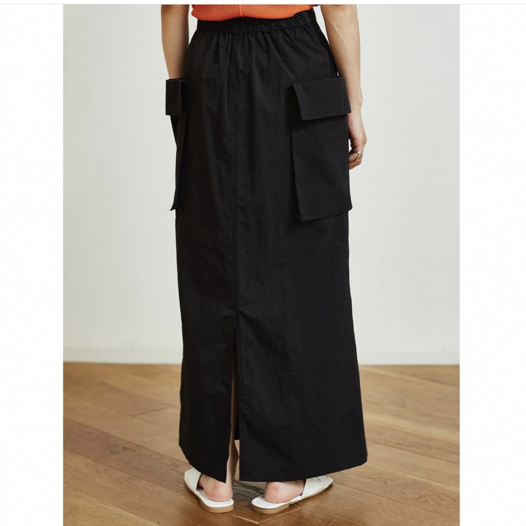 PHEENY(フィーニー)のPheeny  cotton nylon dump military skirt レディースのスカート(ロングスカート)の商品写真