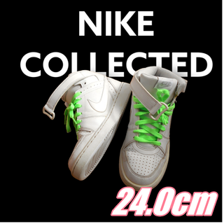 ナイキ(NIKE)の【レア】24 NIKE コレクテッド MID レディーススニーカー ホワイト(スニーカー)