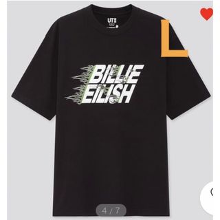 ユニクロ(UNIQLO)のUT ビリーアイリッシュ✖️村上隆コラボ　Tシャツ　L(Tシャツ/カットソー(半袖/袖なし))