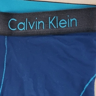 カルバンクライン(Calvin Klein)のカルバンクライン ボクサー ブリーフ・パンツ Ｓ(Ｍ) プロストレッチ 青×水色(ボクサーパンツ)