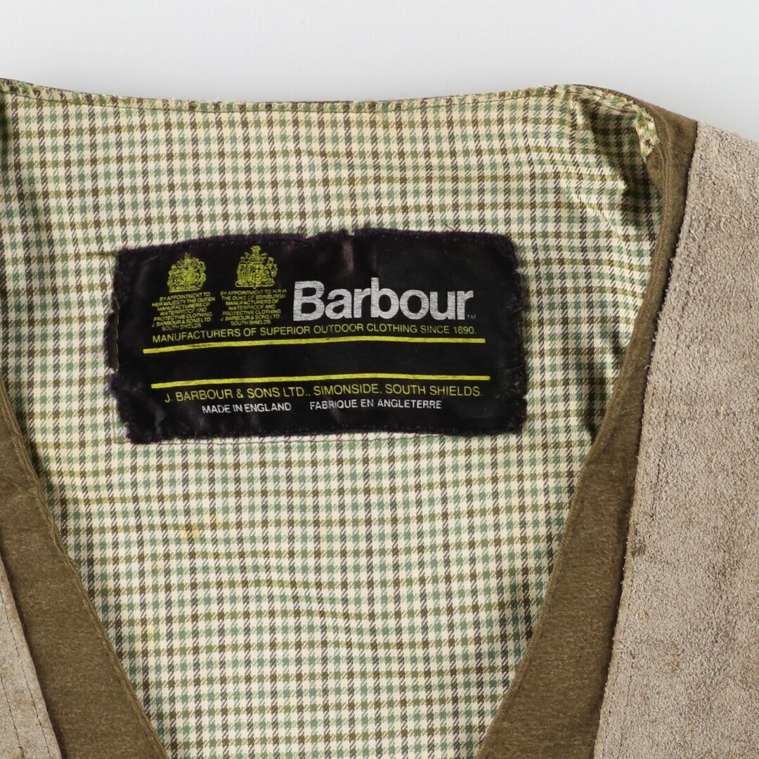 Barbour - 古着 80年代 バブアー Barbour 2ワラント シューティング