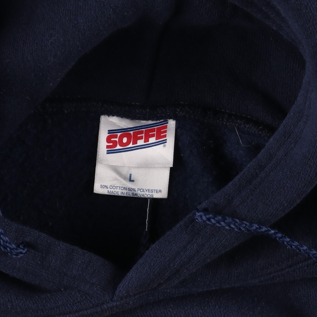 ソフィ SOFFE Fleece スウェットプルオーバーパーカー USA製 メンズL ヴィンテージ /eaa300069