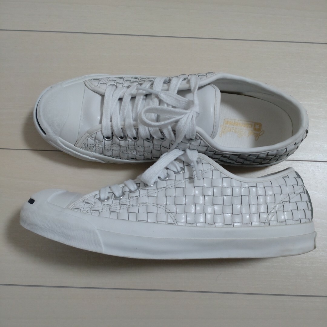 CONVERSE(コンバース)のコンバース ジャックパーセル ハンドウーブンレザー  27.0cm メンズの靴/シューズ(スニーカー)の商品写真