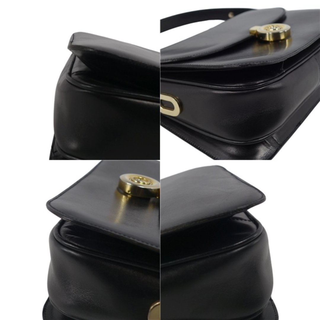 フォンタナ fontana バッグ ショルダーバッグ ゴールド金具 カーフレザー 本革 カバン 鞄 レディース ブラック レディースのバッグ(ショルダーバッグ)の商品写真