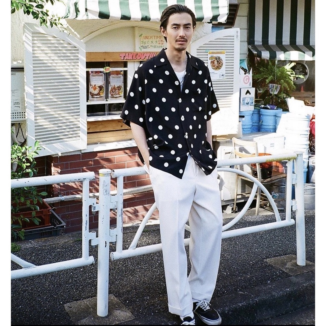 WACKO MARIA - 23ss wacko maria double pleated trousersの通販 by