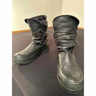 monclerサイズ41(26-26.5cm相当)新品本物◆モンクレール レザーブーツ メンズ