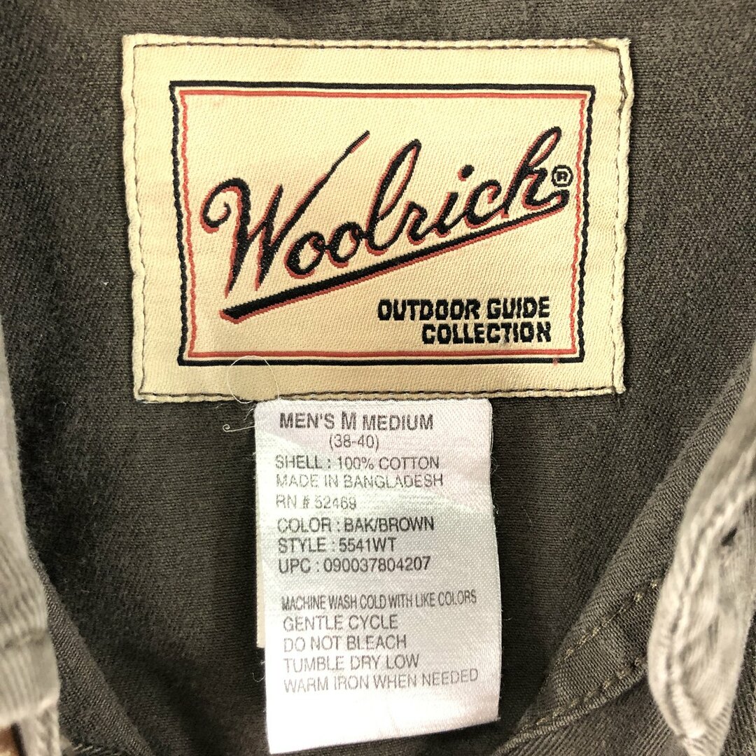 ウールリッチ WOOLRICH 長袖 ハンティングシャツ メンズL /eaa375143 2