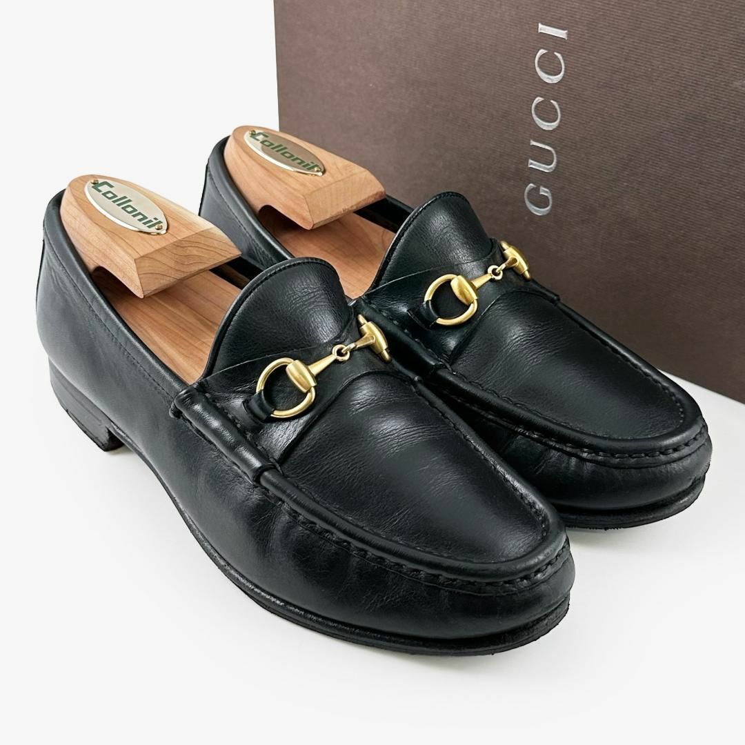 Gucci   グッチ GUCCI ローファー ホースビット ビットローファー 黒