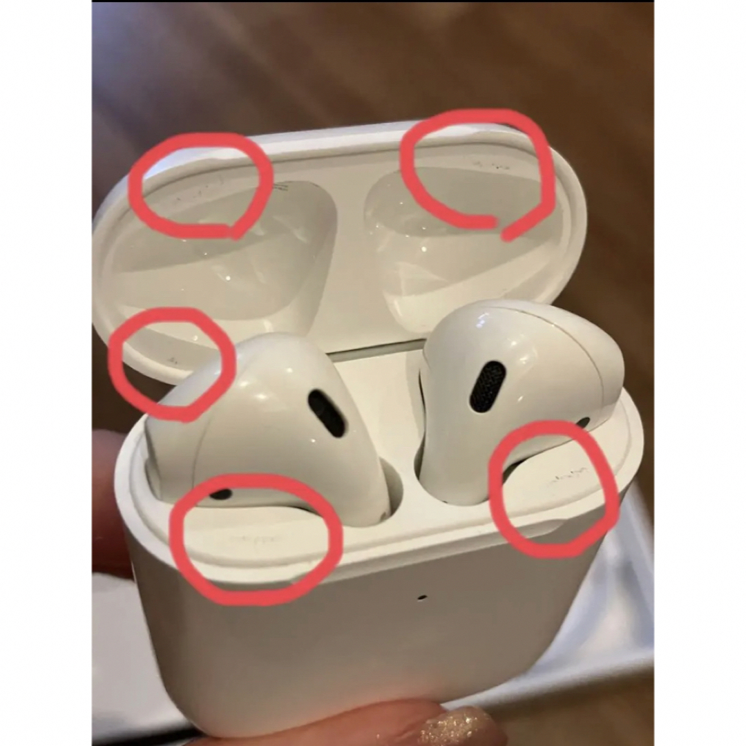 AirPods 第2世代 ケース、両耳、充電ケーブル付き 1