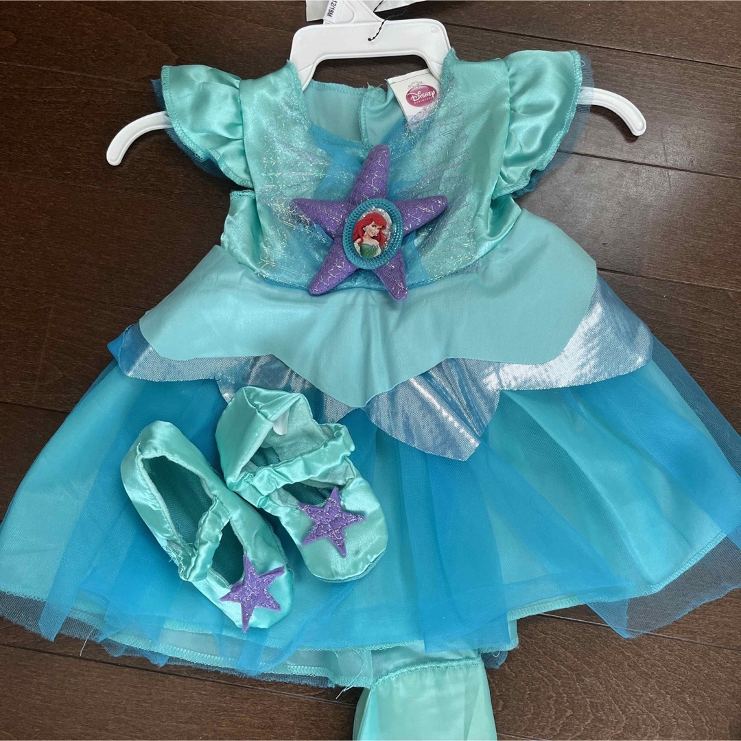 Disney(ディズニー)のアリエル　コスチューム　baby エンタメ/ホビーのコスプレ(衣装)の商品写真